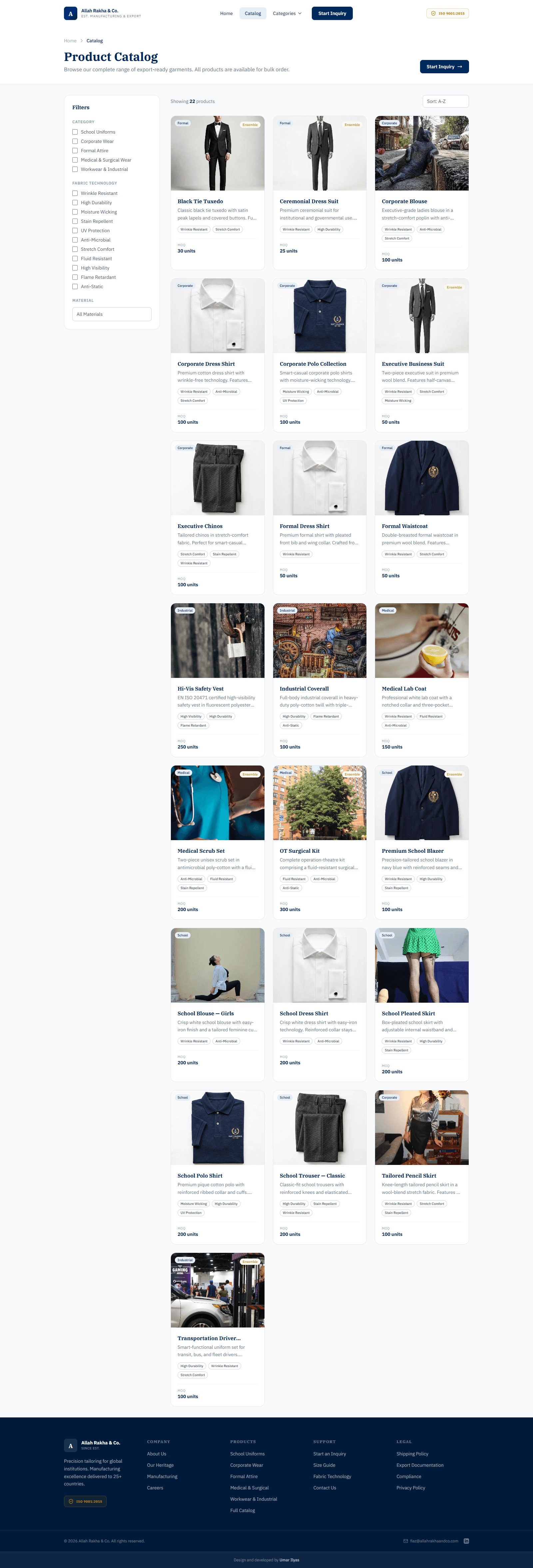 ARC - Product Catalog screenshot