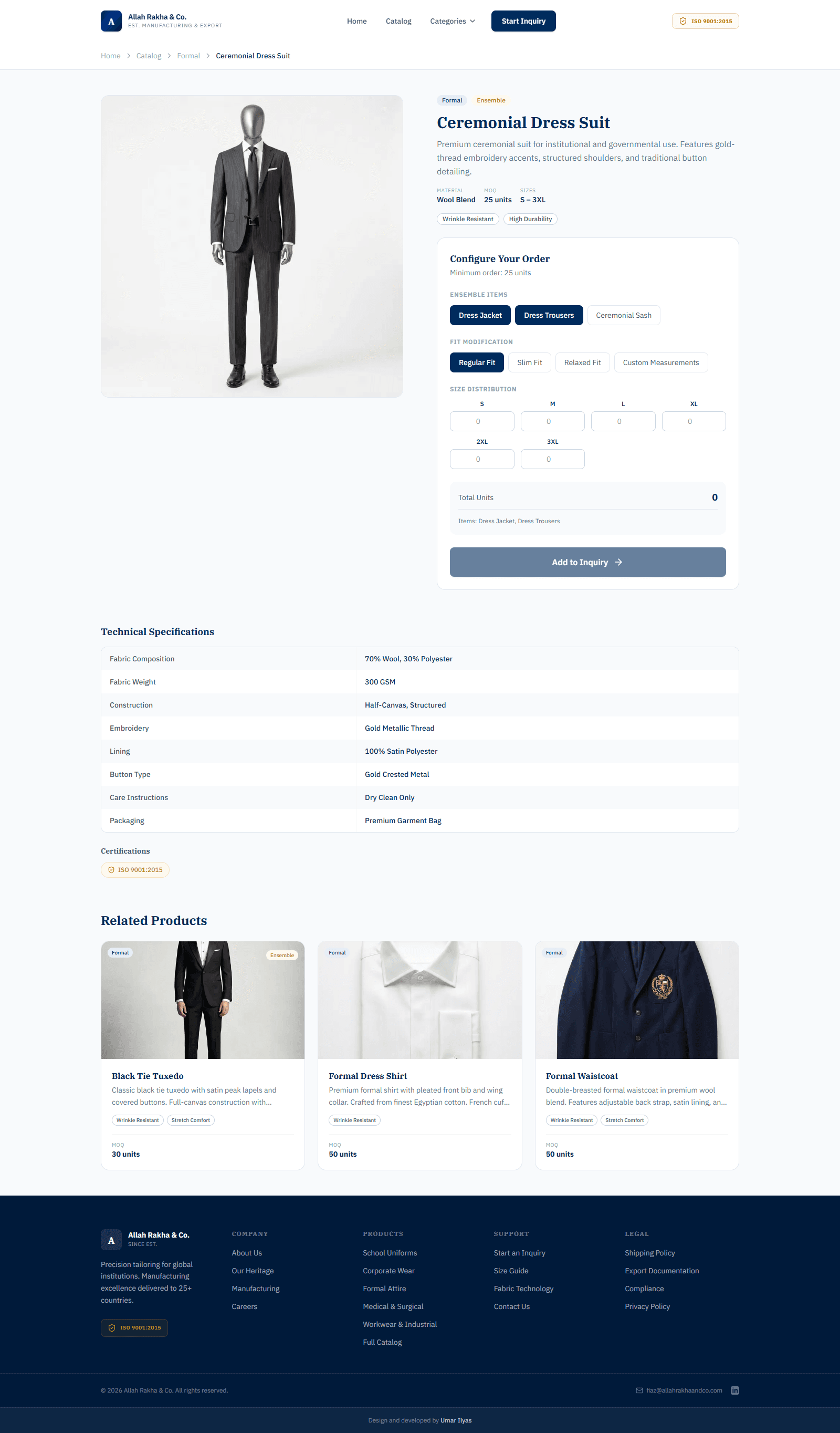ARC - Product Detail Page screenshot